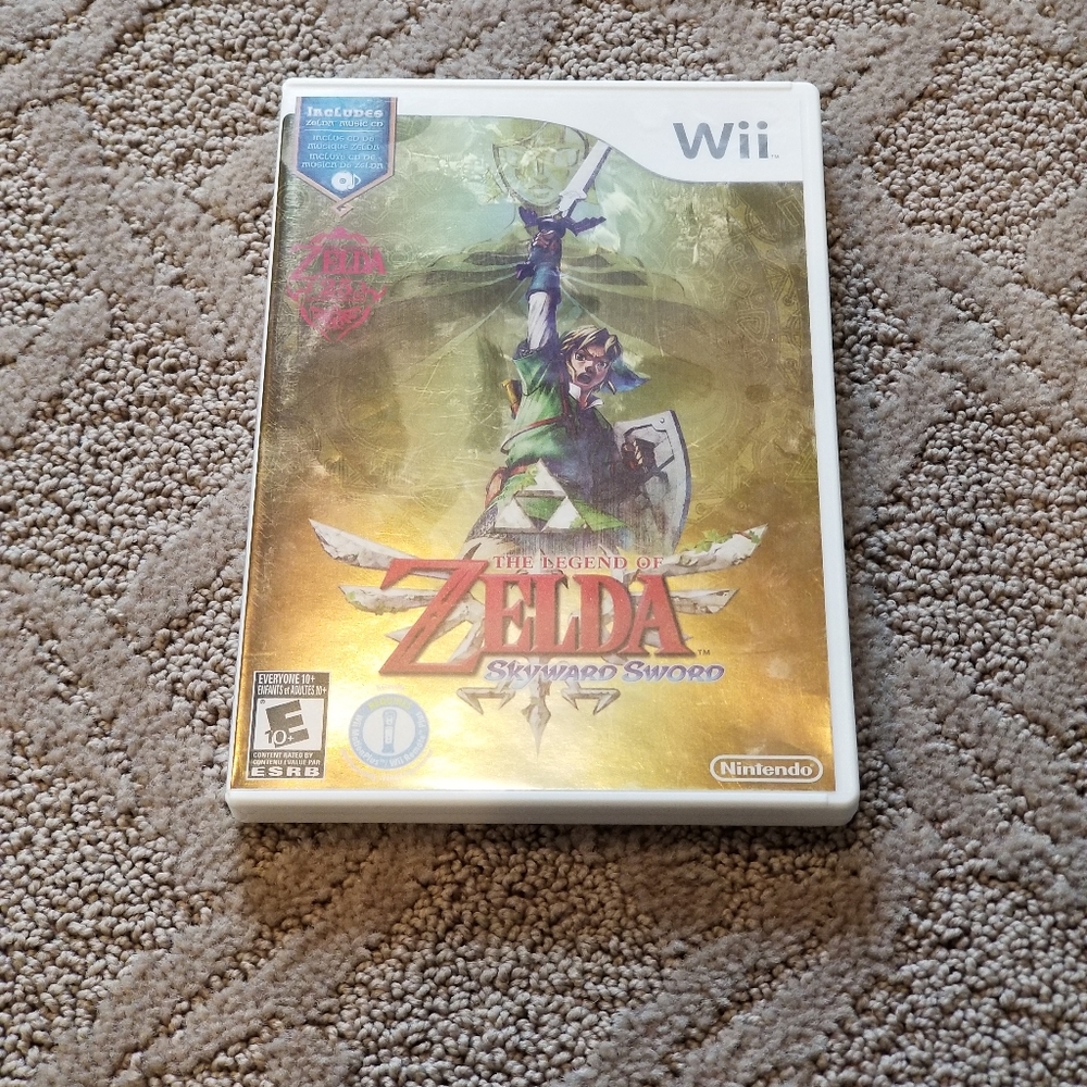 Zelda Skyward Sword 25th Anniversary Edition Wii Game
